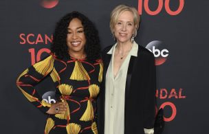 SCANDAL - The cast of “Scandal” attended a 100th episode celebration in West Hollywood, CA. The 100th episode, entitled