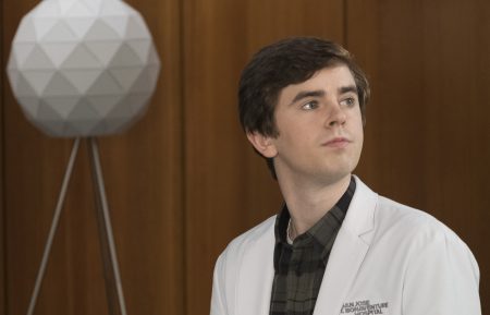 Freddie Highmore as Dr. Shaun Murphy in The Good Doctor