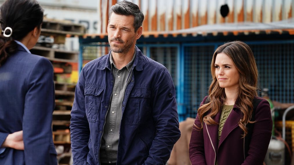 Eddie Cibrian and Rachel Bilson in Take Two