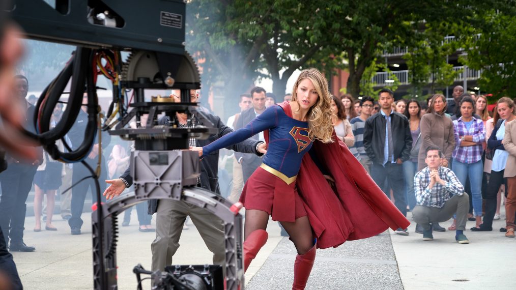 Supergirl - BTS - Melissa Benoist