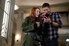 Go Behind the Scenes of 'Supernatural' Season 13 With the Cast (PHOTOS)
