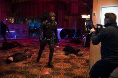 Behind the Scenes of 'Arrow' With the Cast & Crew (PHOTOS)