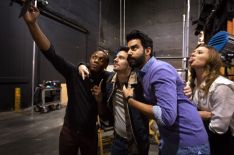 iZombie - Daniel Bonjour, Malcolm Goodwin, Rahul Kohli, and Aly Michalka