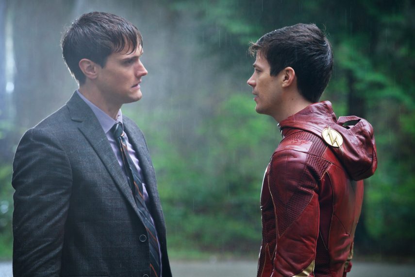 The Flash - Hartley Sawyer, Grant Gustin