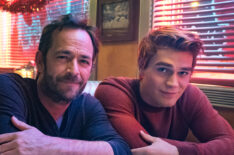 Riverdale - Luke Perry and KJ Apa