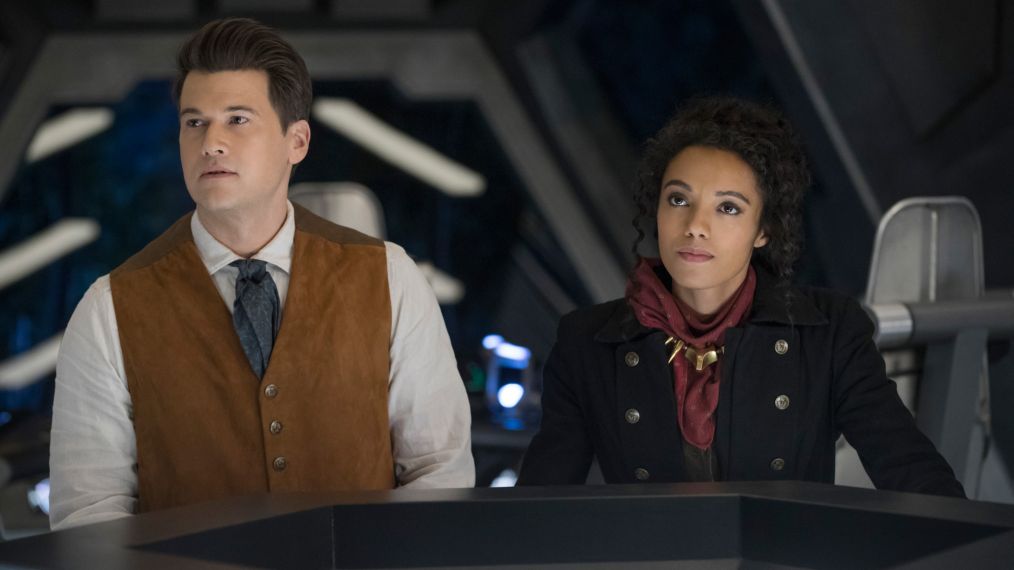 DC's Legends of Tomorrow - Nick Zano as Nate Heywood/Steel and Maisie Richardson- Sellers as Amaya Jiwe/Vixen - DC's Legends of Tomorrow -- 'The Good, the Bad & the Cuddly'