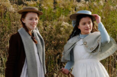 Amybeth McNulty and Dalila Bela in 'Anne With An E'