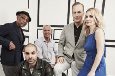 Giancarlo Esposito, Michael Mando, Patrick Fabian, Bob Odenkirk and Rhea Seehorn - Better Call Saul