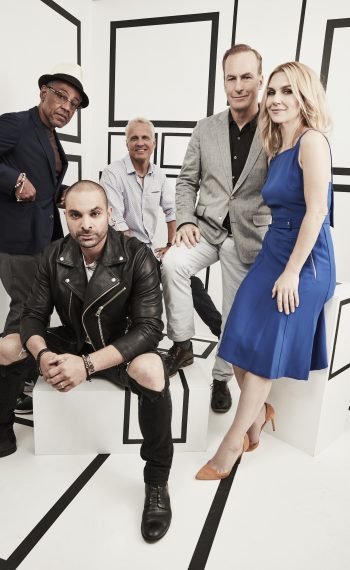 Giancarlo Esposito, Michael Mando, Patrick Fabian, Bob Odenkirk and Rhea Seehorn - Better Call Saul