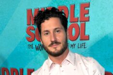 Valentin Chmerkovskiy attends the Los Angeles red carpet screening of Middle School: The Worst Years Of My Life