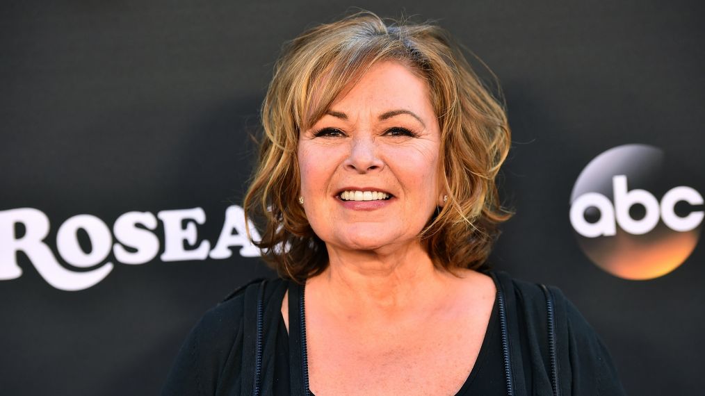 Roseanne Barr attends the premiere of ABC's 'Roseanne' at Walt Disney Studio Lot