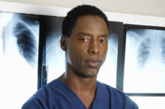 Isaiah Washington as Dr. Preston Burke in Grey's Anatomy
