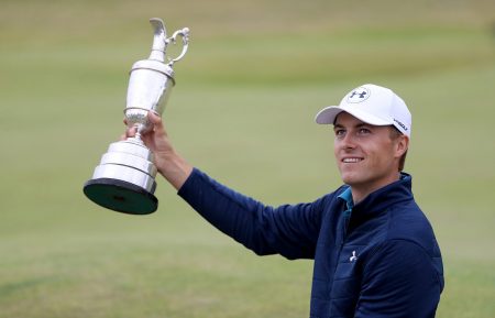 Jordan Spieth at the 2017 British Open