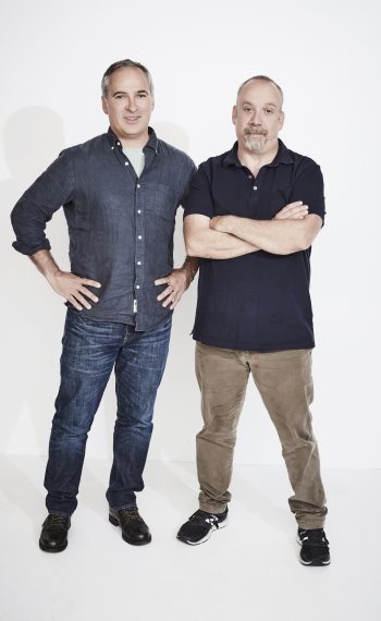 Dan Carey and Paul Giamatti from Lodge 49