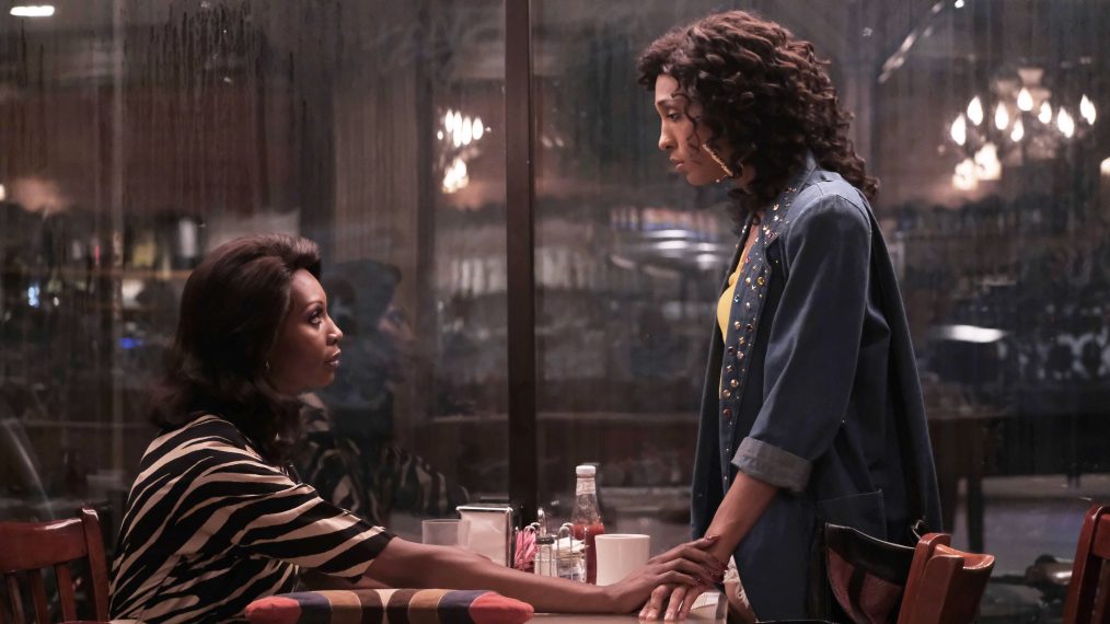 Dominique Jackson as Elektra, Mj Rodriguez as Blanca in Pose - Season 1, Episode 8 - 'Mother of the Year'