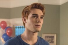 KJ Apa as Archie and the gang in Riverdale