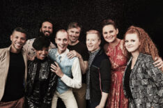 The cast of Star Trek Discovery - Wilson Cruz, Sonequa Martin-Green, Shazad Latif, Doug Jones, Anson Mount, Anthony Rapp, Mary Chieffo and Mary Wiseman