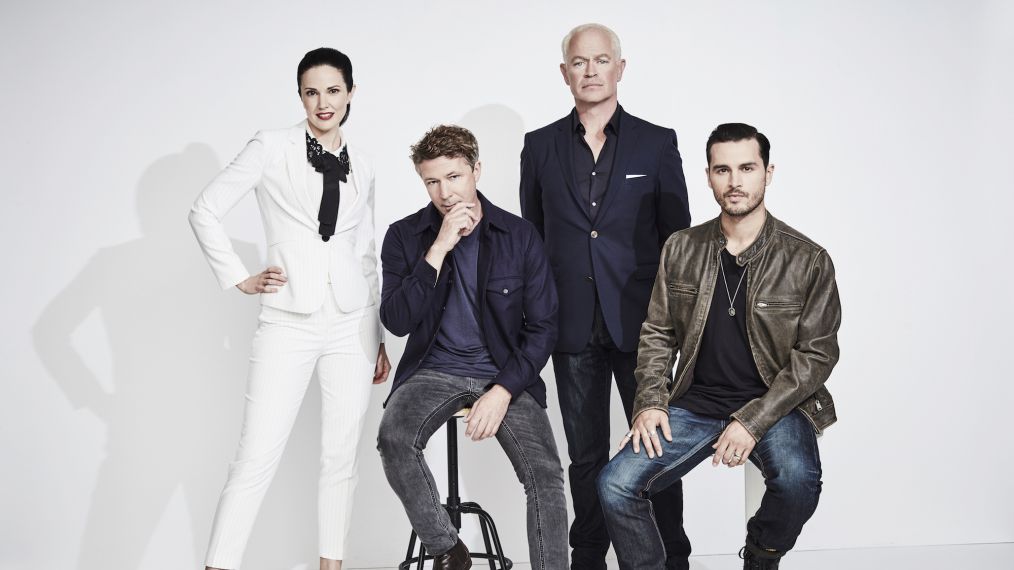 Laura Mennell, Aidan Gillen, Neal McDonough, and Michael Malarkey - The Blue Book Project