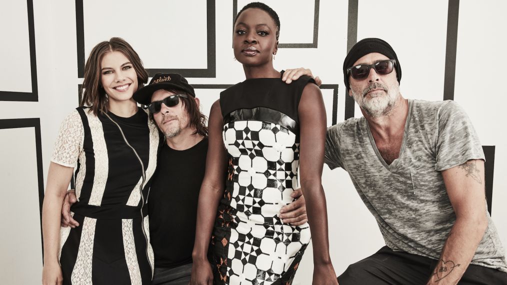 Lauren Cohan, Norman Reedus, Danai Gurira and Jeffrey Dean Morgan