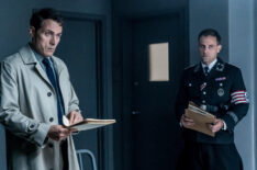 Rufus Sewell and Aaron Blakely in The Man in the High Castle