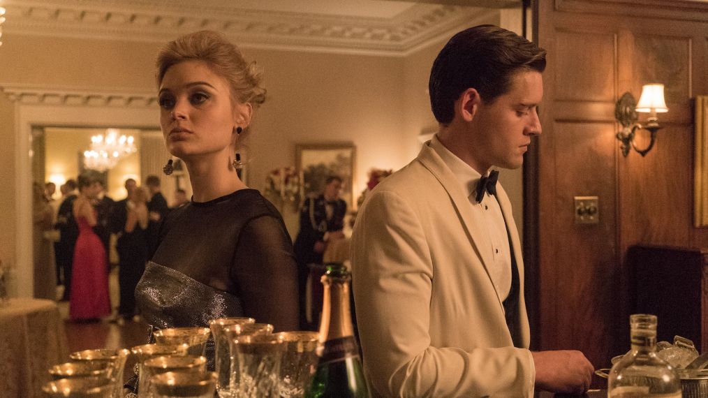 Bella Heathcote and Luke Kleintank in Man in the High Castle