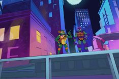 'Rise Of The Teenage Mutant Ninja Turtles': Donatello & Michelangelo Reveal Their Fav Pizza Toppings (VIDEO)