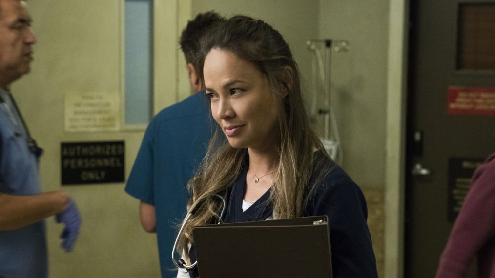 Moon Bloodgood as Rox Valenzuela in Code Black - 'Change of Heart'