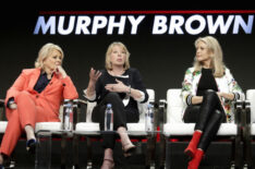 Murphy Brown - Candice Bergen, Executive Producer Diane English, Executive Producer, Faith Ford at TCA Summer 2018