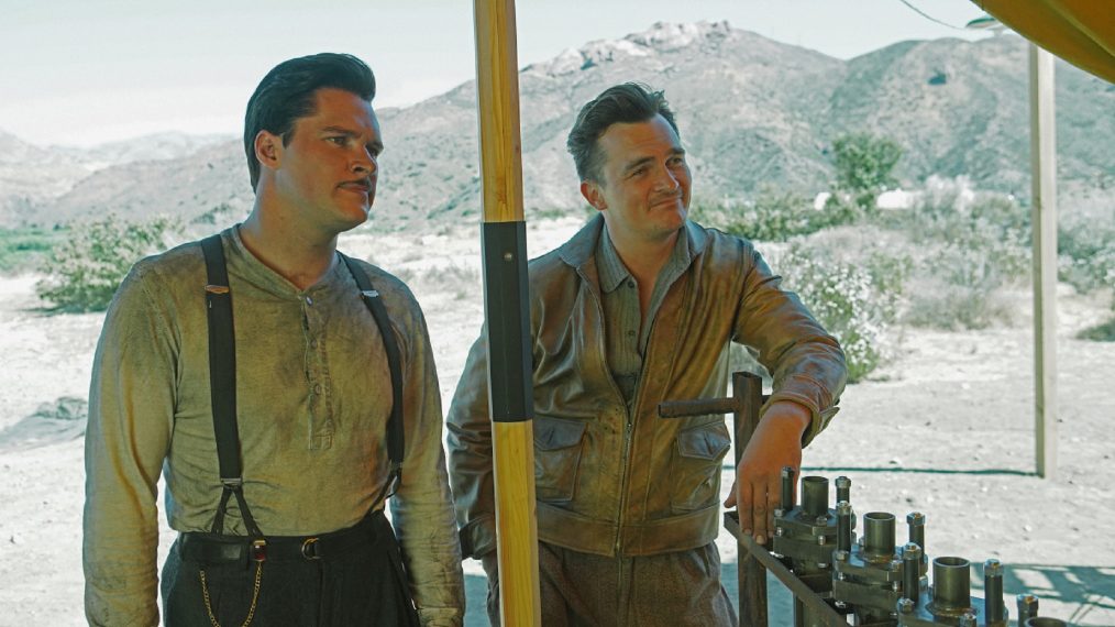 "The Sacrificial Dance" -- Episode 110-- Pictured (l-r): Jack Reynor as Jack Parsons; Rupert Friend as Ernest Donovan of the CBS All Access series STRANGE ANGEL. Photo Cr: Elizabeth Lippman/CBS ÃÂ©2018 CBS Interactive, Inc. All Rights Reserved.