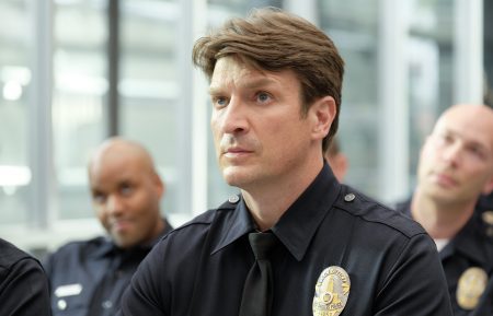 Nathan Fillion as John Nolan in the pilot of The Rookie