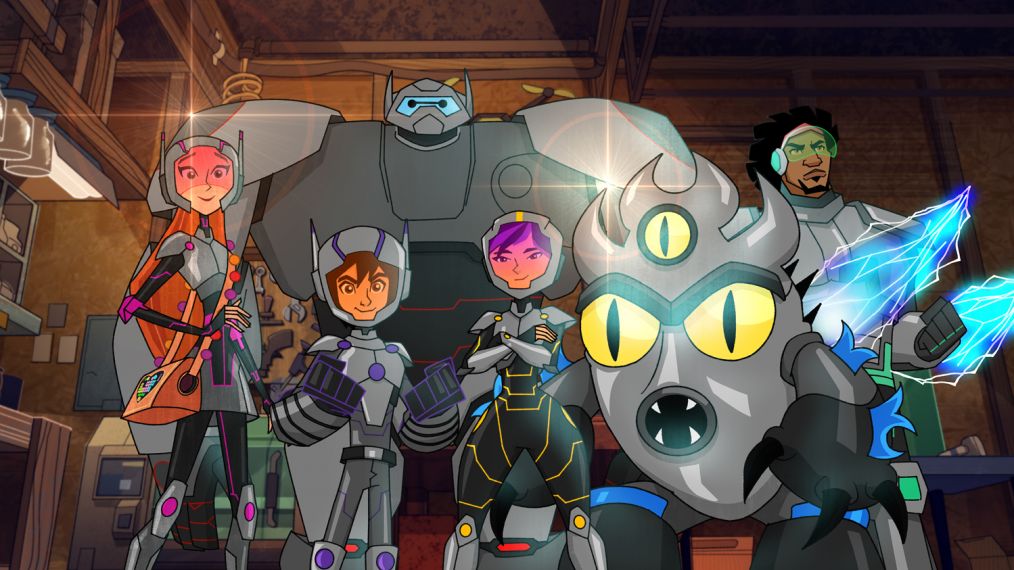 BIG HERO 6 THE SERIES - 'Big Problem' - When a monster wreaks havoc in San Fransokyo, the Big Hero 6 team must go on a real-life monster hunt. This episode of 'Big Hero 6 The Series' airs Saturday, September 15 (9:00 - 9:30 A.M. EDT) on Disney Channel. HONEY, HIRO, BAYMAX, GO GO, FRED, WASABI