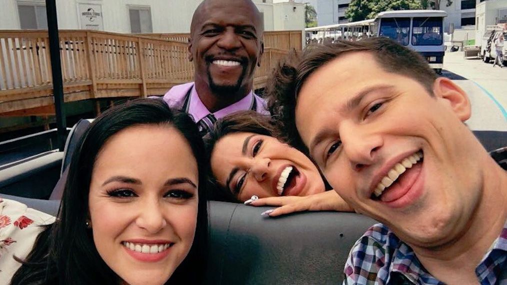 'Brooklyn Nine-Nine' Cast Celebrates Return to Season 6 Filming (PHOTOS)