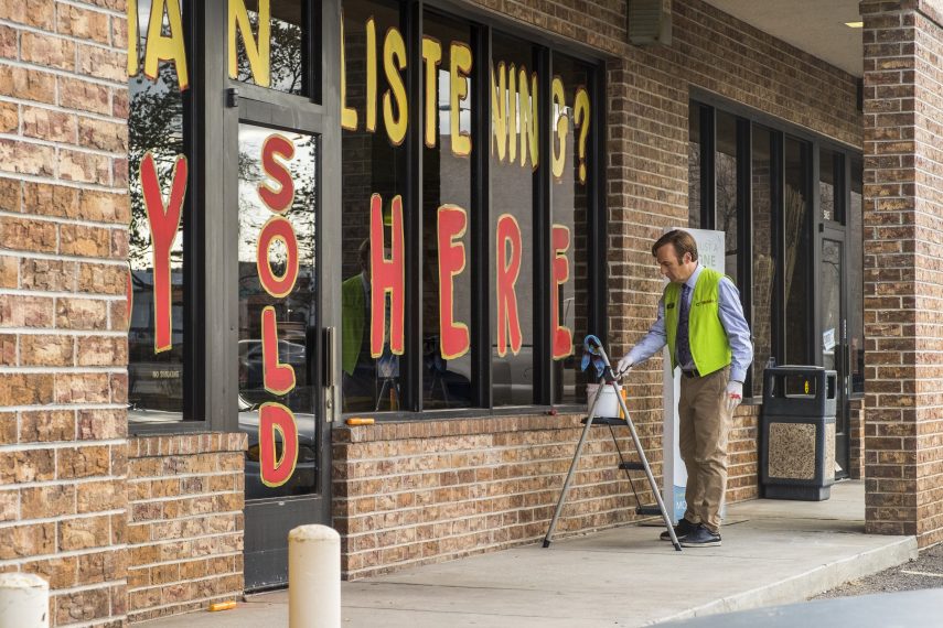 Bob Odenkirk as Jimmy McGill - Better Call Saul _ Season 4, Episode 4 - Photo Credit: Nicole Wilder/AMC/Sony Pictures Television