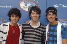 Kevin Jonas, Joe Jonas, and Nick Jonas attend Disney Channel Games 2007 - All Star Party