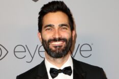 Tyler Hoechlin attends the 2018 InStyle and Warner Bros. 75th Annual Golden Globe Awards Post-Party