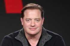 Actor Brendan Fraser of the television show Condor speaks at the 2018 Winter Television Critics Association Press Tour