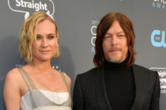 Diane Kruger and Norman Reedus at The 23rd Annual Critics' Choice Awards - Red Carpet