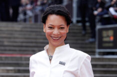 Nina Sosanya attends The Olivier Awards