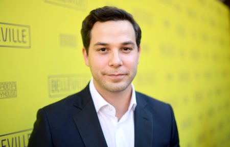 Skylar Astin attends the Opening Night Of 'Belleville'