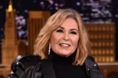 Roseanne Barr visits The Tonight Show Starring Jimmy Fallon