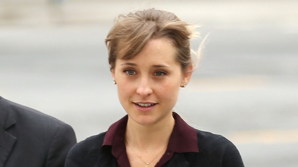 Actress Allison Mack Arrives At Court Over Sex Trafficking Charges
