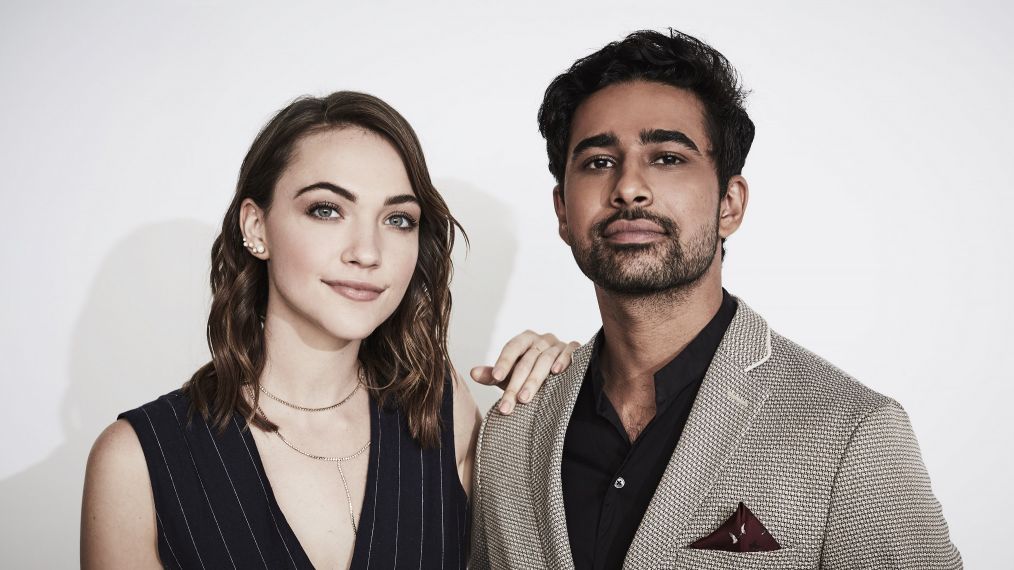 Violett Beane and Suraj Sharma of God Friended Me