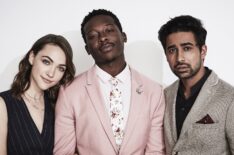 Violett Beane, Brandon Micheal Hall, and Suraj Sharma of God Friended Me