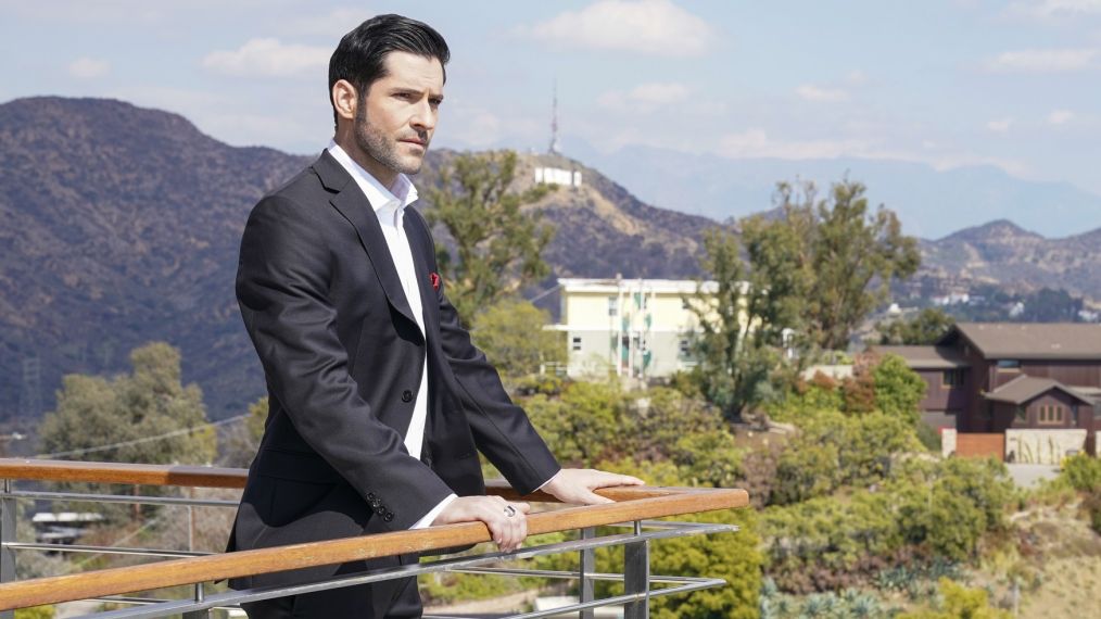 LUCIFER: Tom Ellis in the ÒQuintessential DeckerstarÓ episode of LUCIFER airing Monday, May 7 (8:00-9:00 PM ET/PT) on FOX. CR: Erik Voake/FOX