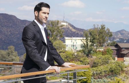 LUCIFER: Tom Ellis in the ÒQuintessential DeckerstarÓ episode of LUCIFER airing Monday, May 7 (8:00-9:00 PM ET/PT) on FOX. CR: Erik Voake/FOX