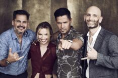 Peter Lenkov, Perdita Weeks, Jay Hernandez and Eric Guggenheim - Magnum P.I.