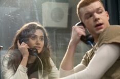 Emmy Rossum as Fiona Gallagher and Cameron Monaghan as Ian Gallagher in in Shameless - Season 9, Episode 1 - 'My Penis May Have Helped Heal You'