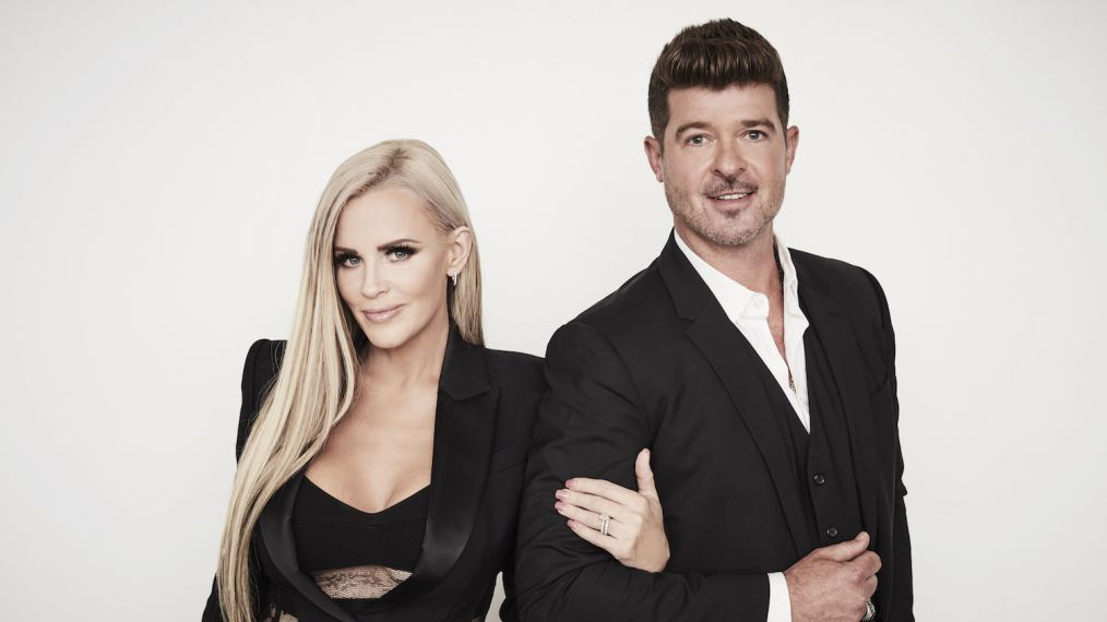 Jenny McCarthy and Robin Thicke