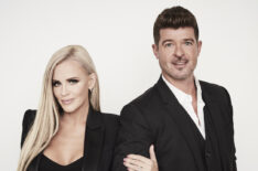 Jenny McCarthy and Robin Thicke