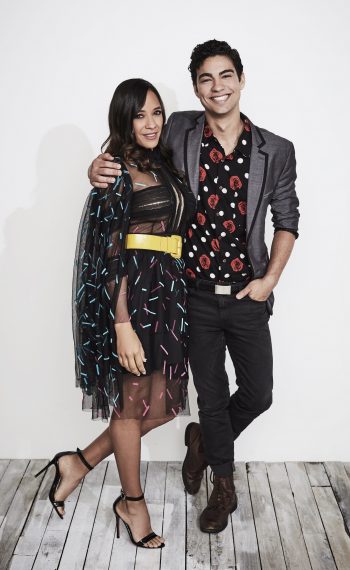 Dania Ramirez and Davi Santos